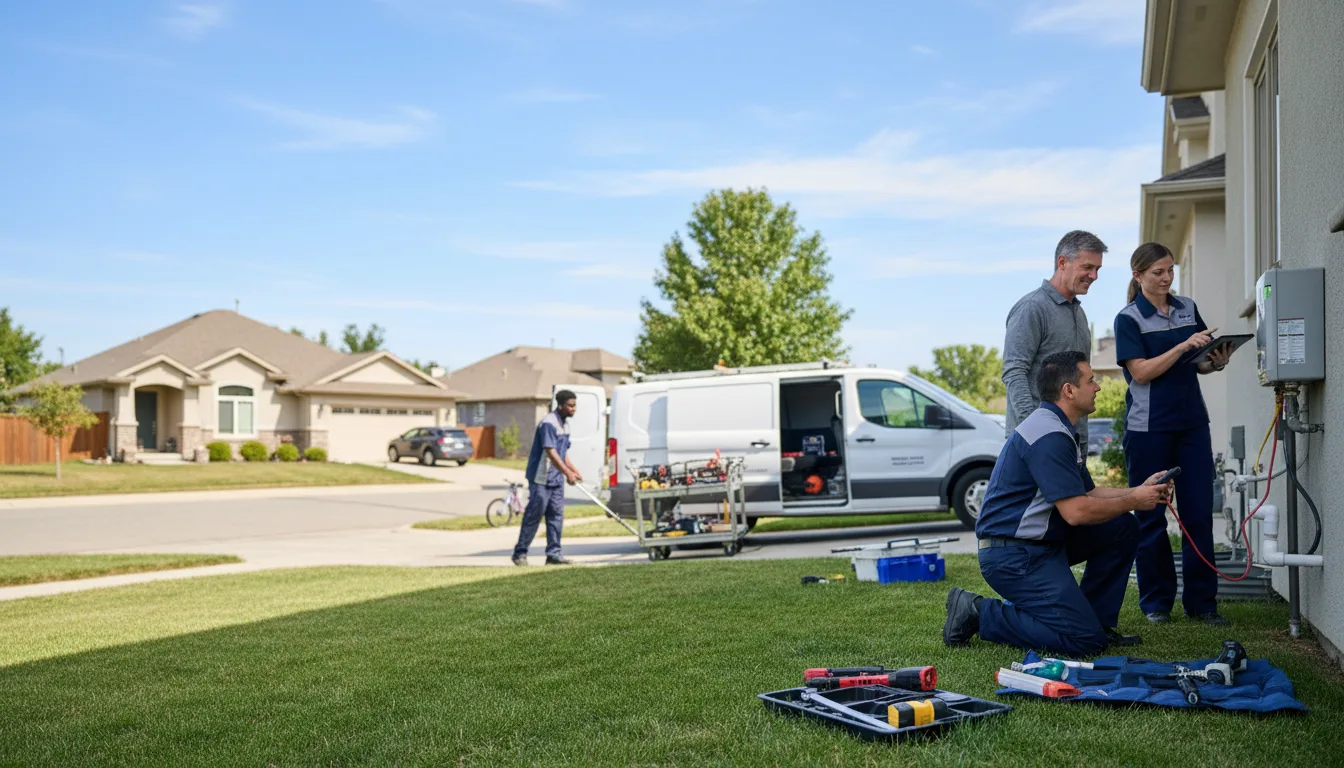 Tankless water heater service in Jonesville, TX